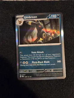 Umbreon 059/131 Holo Rare Prismatic Evolutions Pokemon Holo Near Mint - Image 1