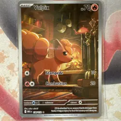 Vulpix Pokemon Card TCG: 138/132 ME:01 Mega Evolutions - Illustration Rare NM/M - Image 1