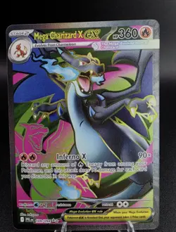 Pokemon Mega Charizard X ex 109/094 Phantasmal Flames Full Art NM Ultra Rare - Image 2