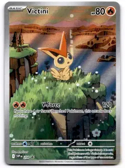 Victini 208 Holo Promo Scarlet & Violet Promo Pokemon Near Mint - Image 1