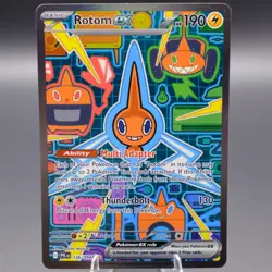 Rotom ex 126/094 Special Illustration Rare ME02: Phantasmal Flames Pokemon TCG N - Image 1