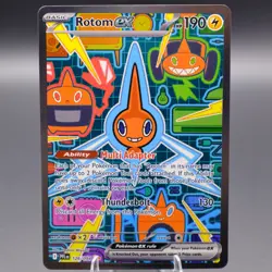 Rotom ex 126/094 Special Illustration Rare ME02: Phantasmal Flames Pokemon TCG N - Image 1