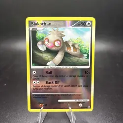 Pokemon Card - Slakoth Platinum 95/127 Common Reverse Holo Near Mint NM -j - Image 1