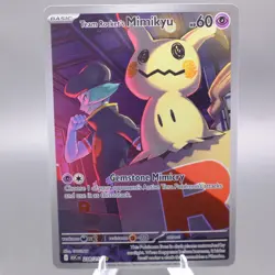Team Rocket's Mimikyu - 238/217 Illustration Rare Ascended Heroes Pokemon TCG NM - Image 1