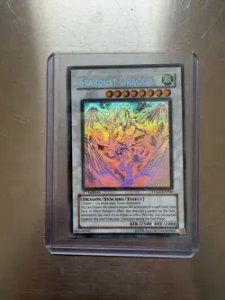 Stardust Dragon TDGS-EN040 Ghost Rare 1st Edition YU-GI-OH - Image 2