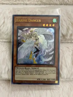 Yugioh Card Harpie Dancer LART-EN023 The Lost Art Promotion Sealed! New! NM - Image 1
