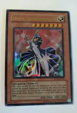Silent Swordsman LV7 Effect Card Yu-Gi-Oh! 1996 - Image 2
