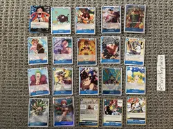 One Piece TCG ENGLISH OP10 NEAR COMPLETE Base MASTER SET Royal Blood - Image 4