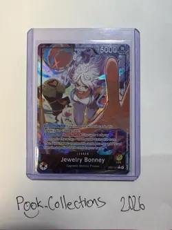 Jewelry Bonney EB04-001 OP15 Leader Alternate Art One Piece Card Game - Image 1