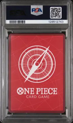 2025 ONE PIECE PROMOS PSA MAGAZINE EXCLUSIVE #001 SHANKS PSA 10 - Image 2