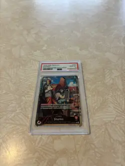 2025 ONE PIECE PROMOS PSA MAGAZINE EXCLUSIVE OP09 001 SHANKS PSA 10 GEM MINT - Image 1