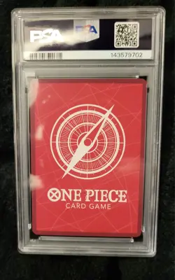 2025 ONE PIECE PROMOS PSA 10 MAGAZINE EXCLUSIVE SHANKS 001 - Image 2