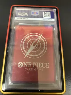 PSA Magazine July 2025 One Piece Shanks Holo Promo Card OP09-001 Psa 10 - Image 2