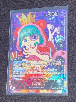 2025 One Piece Royal Blood OP10 Sugar Leader Alt Art #OP10-003 Pack Fresh Nm - Image 1