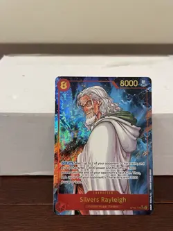 Silvers Rayleigh OP08-118 - One Piece Two Legends SEC Alt Art - Image 1