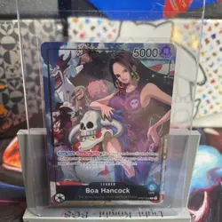Namco Boa Hancock Leader Card OP07-038 One Piece Promotion Foil - Image 1