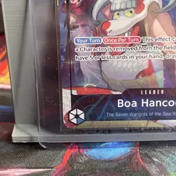 Namco Boa Hancock Leader Card OP07-038 One Piece Promotion Foil - Image 4