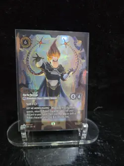 Disney Lorcana Wilds Unknown Enchanted Foil Syndrome Out For Revenge 238/204 - Image 2