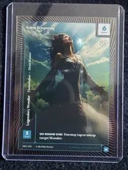 Wonders Of The First: Call Of The Stones “Aelon Wispsong” M 001/402 - Image 1