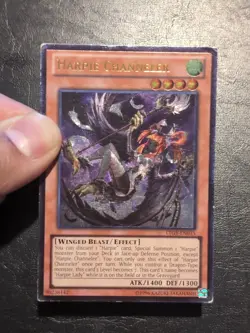 Yu-Gi-Oh! ULTIMATE RARE CARD HARPIE CHANNELER LTGY-EN035 MP - Image 3