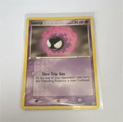 Pokemon TCG Gastly 63/112 FireRed & LeafGreen 50 HP Regular Common Card 2004 - Image 1