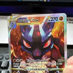 Lucario VSTAR SWSH291 SWSH: Sword & Shield Promo Cards Holo NM - Image 2