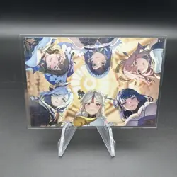 Genshin Impact Holographic Anime Collectible Trading Card - Image 1