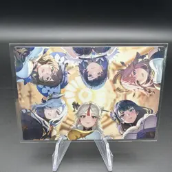 Genshin Impact Holographic Anime Collectible Trading Card - Image 2