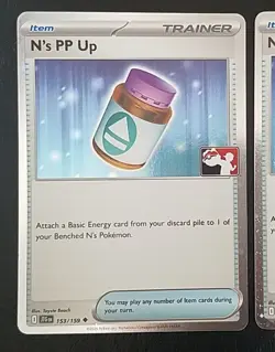 N'S PP UP 153/159 (x2), HOLO, STAMPED, PRIZE PACK SERIES 7/8, POKEMON CARDS (NM) - Image 3