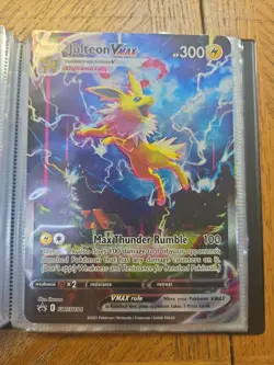 Jolteon VMAX SWSH184 Holo Promo Sword & Shield Pokemon Jumbo Card Near Mint - Image 1