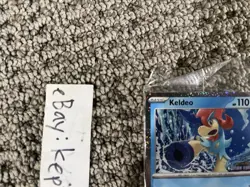 Pokemon TCG Keldeo Cosmos Holo Promo Card Stamped SEALED Chaos Rising 019/086 - Image 4