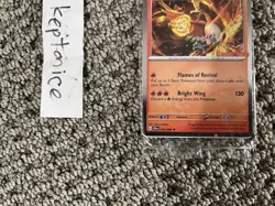 Pokemon TCG Ho-Oh Cosmos Holo Promo Card GameStop Stamped SEALED Chaos Rising - Image 5