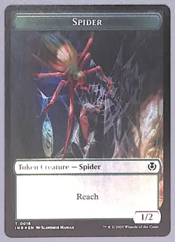 Spider // Insect - Foil - Double-sided Token - #16 / 15 - Innistrad Remastered - Image 1