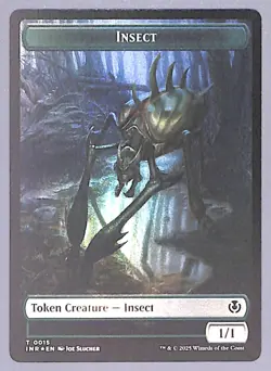 Spider // Insect - Foil - Double-sided Token - #16 / 15 - Innistrad Remastered - Image 2