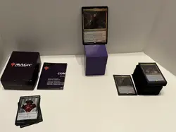 Magic the Gathering Commander 2019 Merciless Rage with Deck Box and Sleeves - Image 1