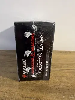 Magic the Gathering Draft Booster Box Adventures in The Forgotten Realms Sealed 630509981151 - Image 2