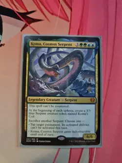 1x MTG Koma, Cosmos Serpent - Promo Pack: Kaldheim (PPKHM) #221 - Magic - Image 1