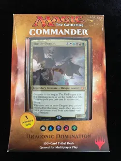 MTG Commander Deck: Draconic Domination ENGLISH, Sealed in Factory Packaging - Image 1