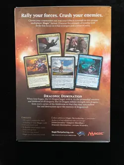 MTG Commander Deck: Draconic Domination ENGLISH, Sealed in Factory Packaging - Image 2