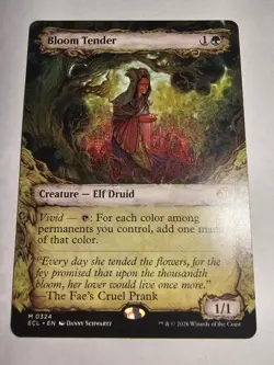 Bloom Tender NM M (0324) (Showcase) Non-Foil MTG Lorwyn Eclipsed - Image 1