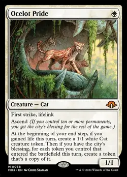 Ocelot Pride-Modern Horizons 3-Foil-38-NM - Image 1