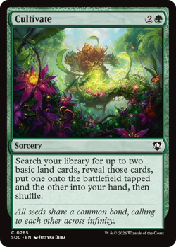 MTG Magic 1x Cultivate (M/NM) Commander Secrets of Strixhaven - Image 1
