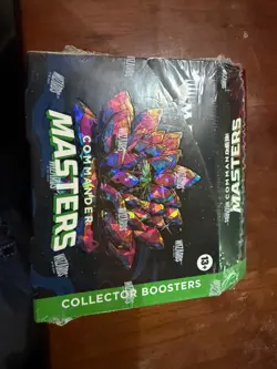 Wizards of the Coast Magic: The Gathering Commander Masters Box - 4 Packs 195166216683 - Image 1
