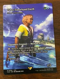MtG - Tidus, Zanarkand Fayth - 0058 - Final Fantasy - Showcase - Mythic - Image 1