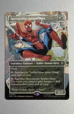 MTG Spectacular Spider-Man (Borderless) Marvel's Spider-Man Regular - Image 1