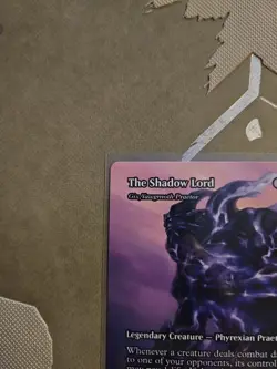 Magic Final Fantasy MTG The Shadow Lord Borderless Non-foil (Showcase) - Image 2