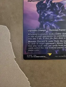 Magic Final Fantasy MTG The Shadow Lord Borderless Non-foil (Showcase) - Image 3