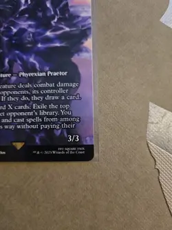 Magic Final Fantasy MTG The Shadow Lord Borderless Non-foil (Showcase) - Image 4