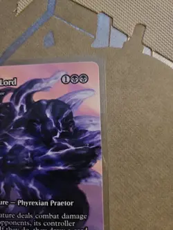 Magic Final Fantasy MTG The Shadow Lord Borderless Non-foil (Showcase) - Image 5