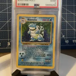 pokemon Tcg 1999 Psa Good 2 Base Set Blastoise Holo #2 - Image 3